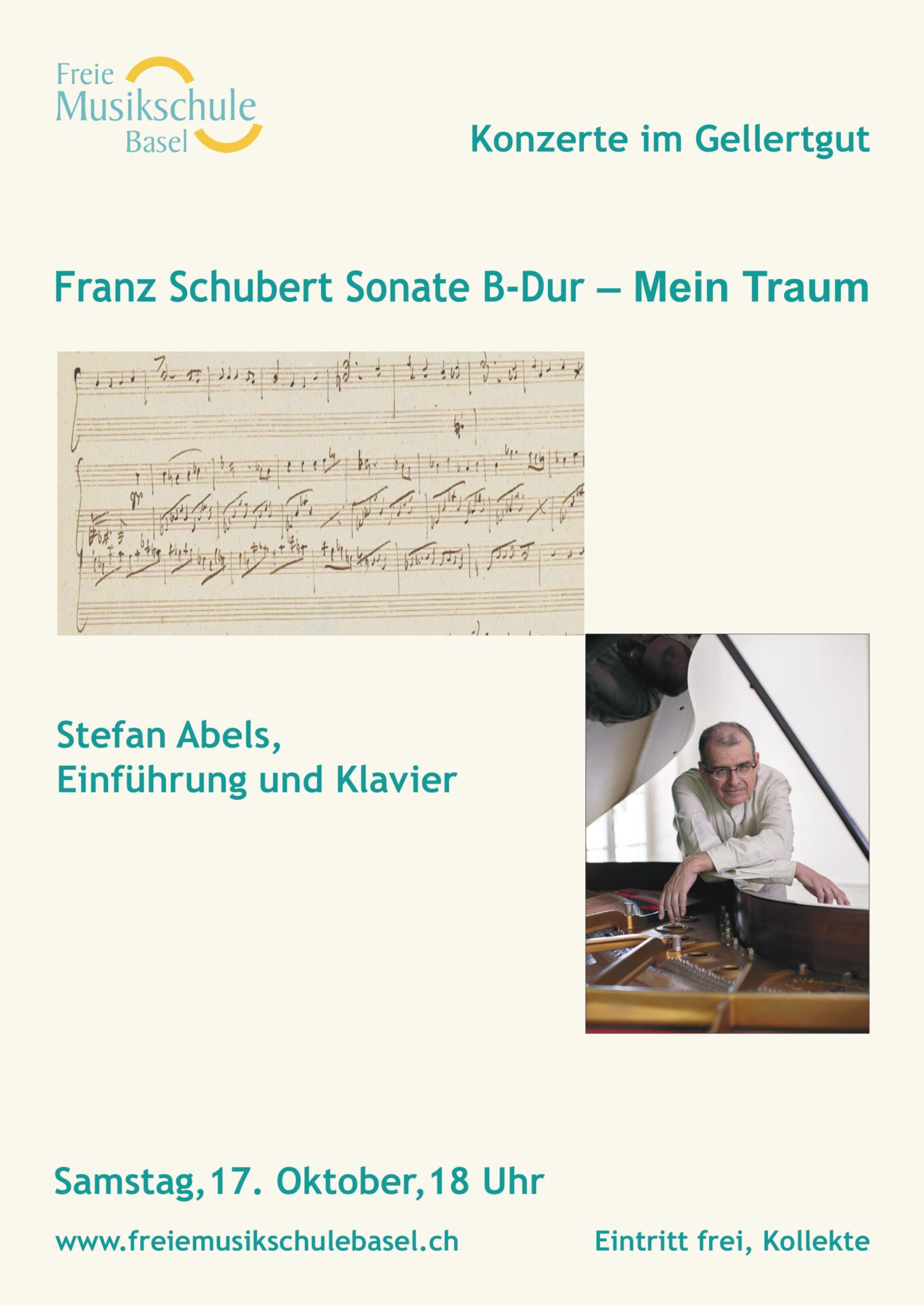 Konzert | Franz Schubert, Sonate B-Dur — Mein Traum